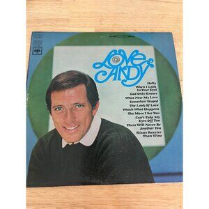 Andy Williams "Love Andy" Vinyl Record CS 9566 Vintage Album